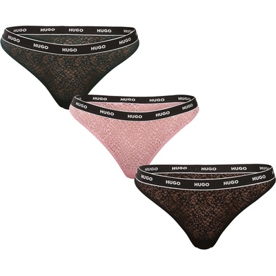 HUGO 3PACK dámske tangá viacfarebné (50535265 962)