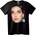 NOONEBRAND Тениска Xuxa Signature Черна - 3XL, White