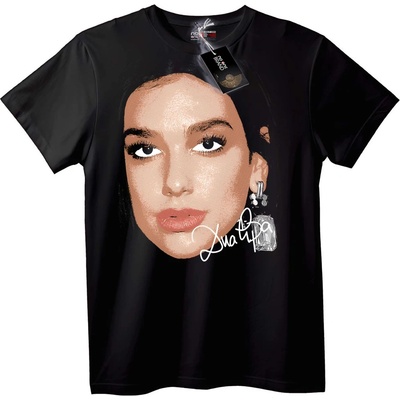 NOONEBRAND Тениска Xuxa Signature Черна - 3XL, White