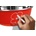 Flamingo Writable Bowl red - Метална купа за храна и вода за кучета, 350 мл. - червена