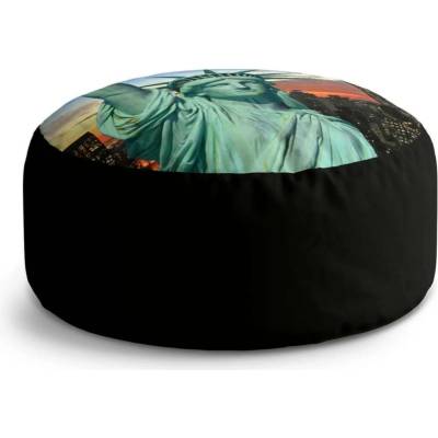Sablio Taburet Circle Socha Svobody: 38x48 cm