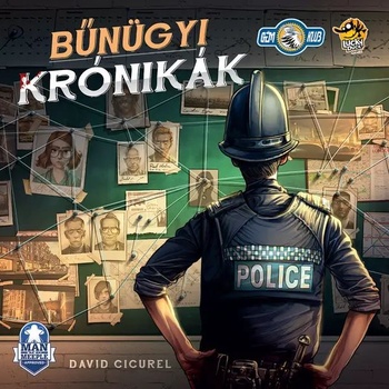 Gémklub Настолна игра Criminal Chronicles, на унгарски език (LDG10001)