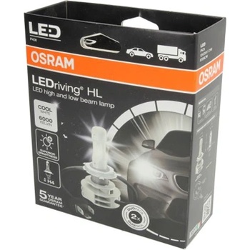 Image 1 of OSRAM Крушка OSRAM LED H4, 12/24V, 14W, 6000К, 1517lm, 2 броя