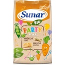 Dětské snacky Sunar BIO Party mix hráškové a mrkvové křupky 45 g