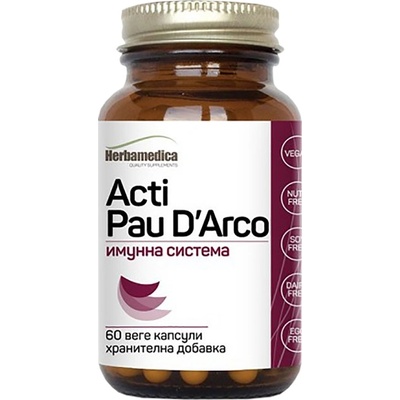 Herba Medica Acti Pau D'Arco 500 mg [60 капсули]