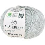 Austermann Merino 85 97614-63 Light Grey Mottled Плетива прежда (97614-63)