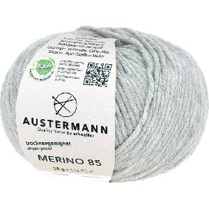 Austermann Merino 85 97614-63 Light Grey Mottled Плетива прежда (97614-63)
