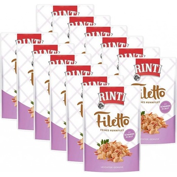 Rinti Filetto Adult kura a šunka 12 x 100 g