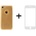 REMAX Комплект стъклен протектор + Калъф Remax Crystal, за iPhone 7/8 Plus, Бял - 52334