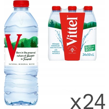 Vittel minerální voda neperlivá 24 x 0,5 l