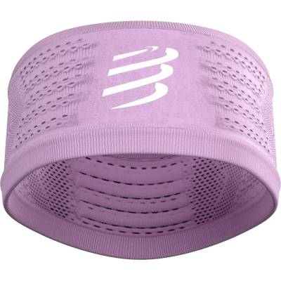 Compressport Лента за глава Compressport Headband On/Off Headband - Orchid Bouquet / White - размер One Size (904-2425-1511)