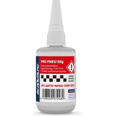KAVAN PRO PNEU řídké vteřinové lepidlo 50 g