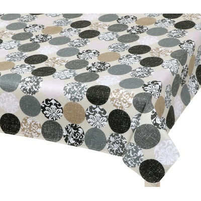 Bellatex obrus BERTA Koule šedá bílá béžová 70x70 cm