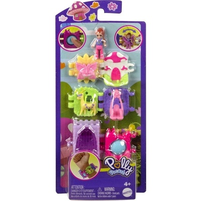 Mattel Polly Pocket Náramkové poklady Muchotrávka