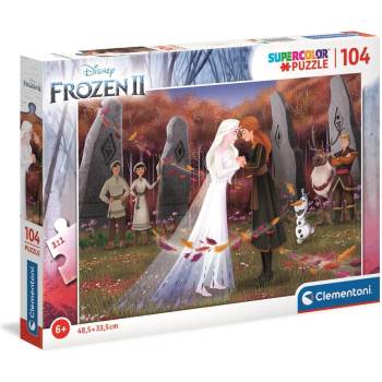 Clementoni Пъзел 104 части Замръзналото кралство 2 Frozen 2 Клементони Clementoni 25719