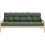 Karup Design Зелен разтегателен диван 204 cm Grab - Karup Design (132101756)
