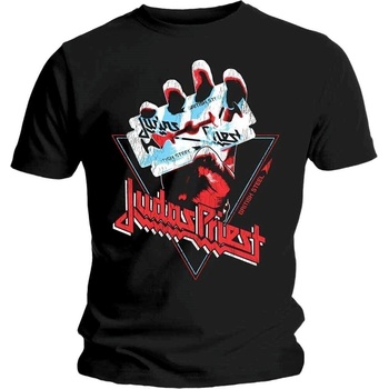 Judas Priest Риза British Steel Hand Triangle Unisex Black S (JPTEE18MB01)
