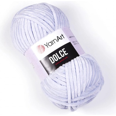 Pletací příze YarnArt DOLCE 776 světle fialová, efektní, 100g/120m