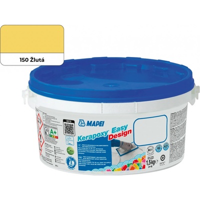 Mapei Kerapoxy Easy Design 150 žlutá (1,5kg)