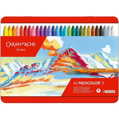 Caran D´Ache voskovky Neocolor I 40 farieb