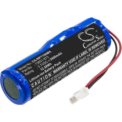 Cameron Sino Baterie pro Reichert Epg-1446, Reichert Pt100 (ekv. Reichert 13851-873), 3400 mAh CS-RPT100MX