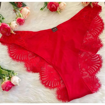 La Senza Дамски луксозни бразилиани Red panties - La Senza