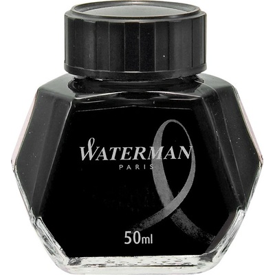 Waterman Lahvičkový inkoust černý 1507/7510610 50 ml – Sleviste.cz
