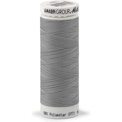 Polyesterové elastické nitě Seraflex Mettler návin 130 m Varianta: 1140 šedá světlá, Balení: 5 ks