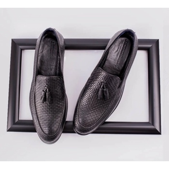 Alexander garcia Antonio garcia Мъжки кожени официални обувки - Черни 202108355574 (334139_Черно)