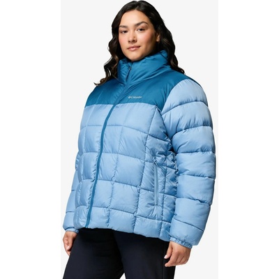 Columbia Puffect III Full Zip Jacket rainy day phoenix blue
