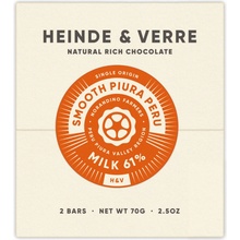 Heinde & Verre 61% Smooth Piura Peru 70 g