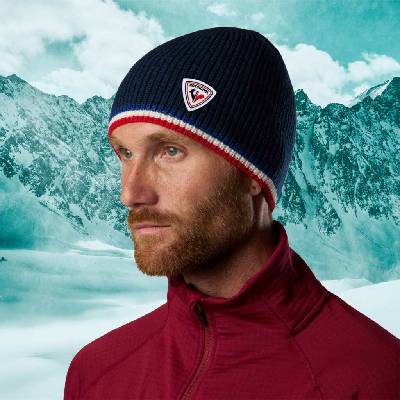 Rossignol Pánská zimní čepice Snowblaze tmavě modrá