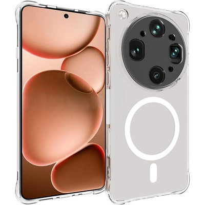 OPPO Магнитен Прозрачен Калъф за Oppo Find X9 Ultra 5G - TPU, Анти-drop, Удебелени ръбове, Прозрачен