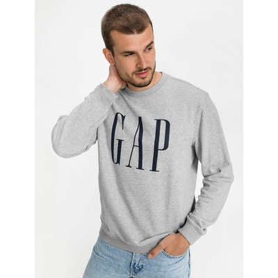 GAP Logo Fashion Суитшърт GAP | Siv | МЪЖЕ | L