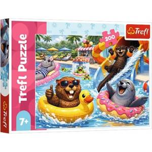 Trefl Пъзел Trefl от 200 части - Бобърски занимания (13372) - ozone