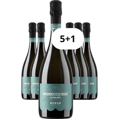 Cantine Borga Prosecco Spumante Extra Dry 11% 0,75 l (holá láhev)
