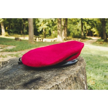 Baret Mil-tec bordový