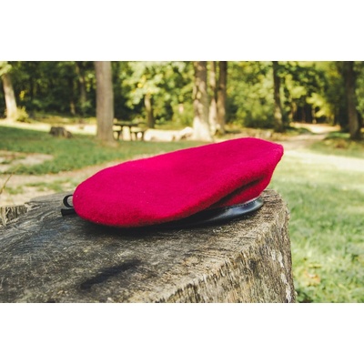 Baret Mil-tec bordový