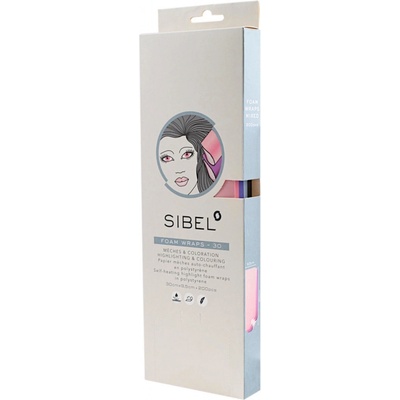 Sibel High-Light Foam Foil Pink 30 x 9,5 cm 200 ks