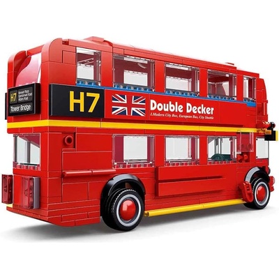 Sluban B0708 Double Decker autobus