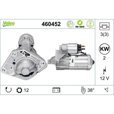 Startér VALEO 460452