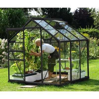 Vitavia Venus 3800 sklenený 3 mm 195 x 195 cm čierny