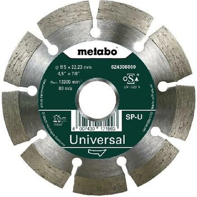 Metabo Diamantový rezný kotúč 115 x 22,23 mm 624295000