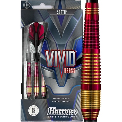 Harrows Vivid Red 18g soft