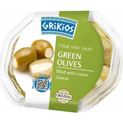 Grikios Olivy zelené so syrom 200 g