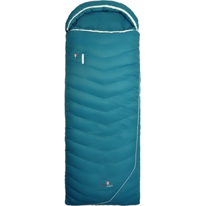 Grüezi bag Пухен спален чувал Grüezi Bag Downwool Subzero Comfort 2.0 Down sleeping bag - Autumn Blue - размер bis 193 cm Körpergröße (513-1982-0112) Спален чувал