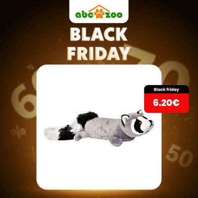 Trixie Plyšový mýval americký so zvukom 46 cm