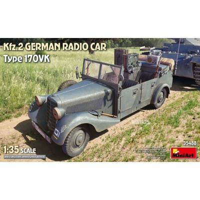 Miniart 1/35 Kfz.2 German Radio Car Type 170VK