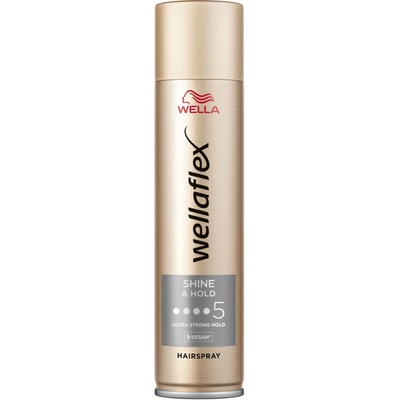 Wella Wellaflex Shine & Hold lak na vlasy 400 ml