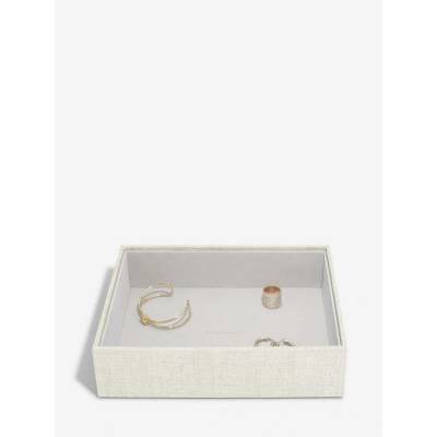 Stackers box na šperky Oatmeal & Linen Classic Chunky Layer krémová 76384